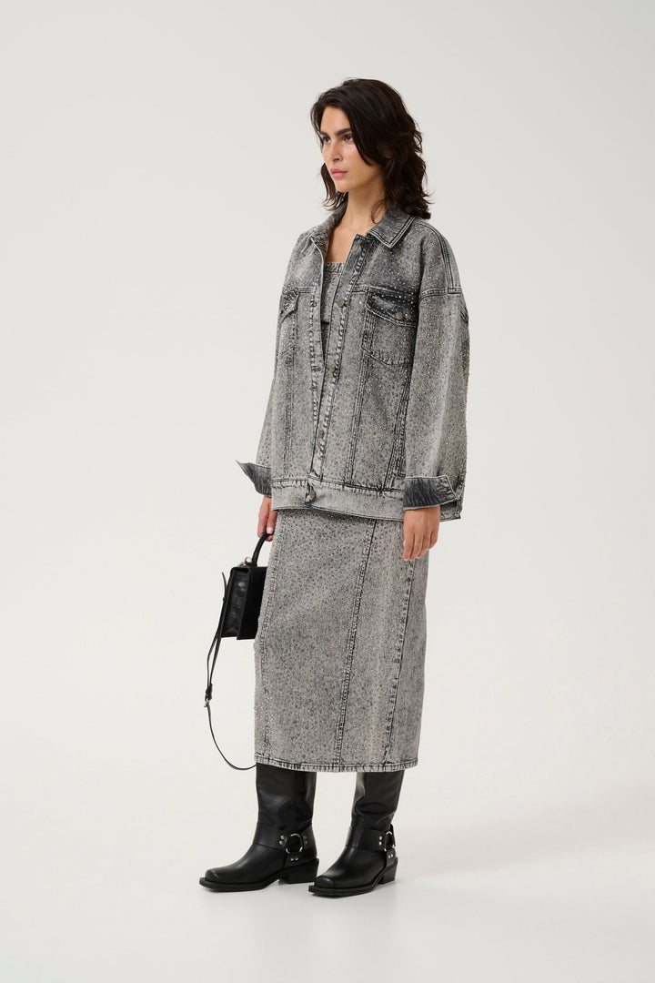 GZzauma Farkkutakki Vintage Grey Wash - Gestuz - My Milou