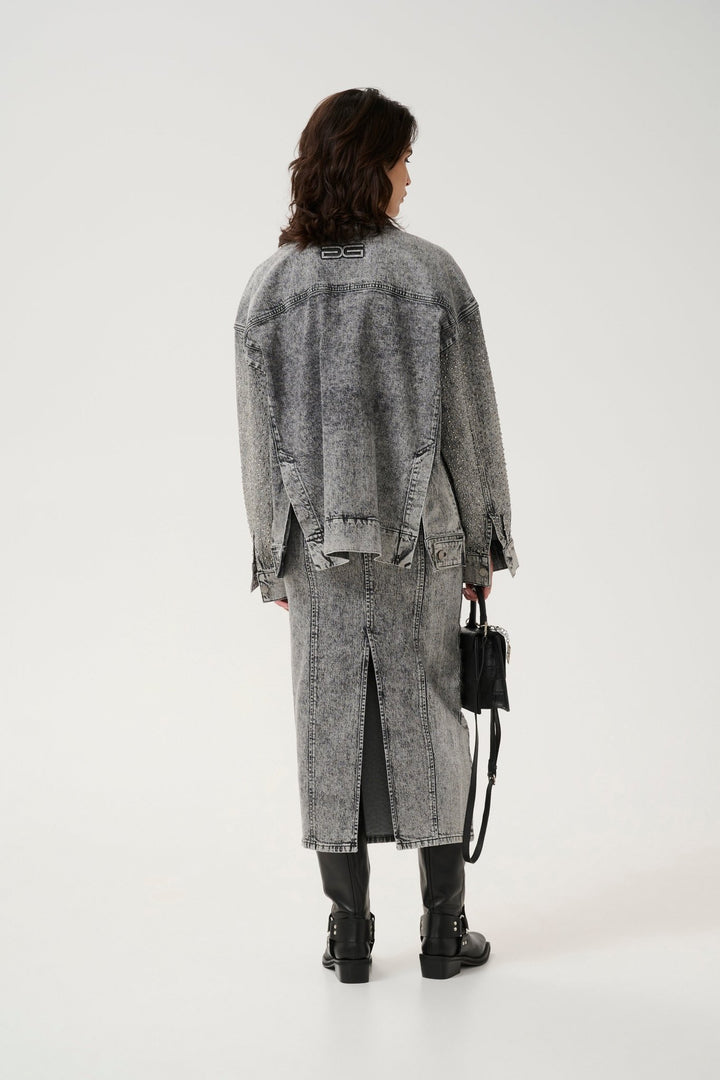 GZzauma Farkkutakki Vintage Grey Wash - Gestuz - My Milou