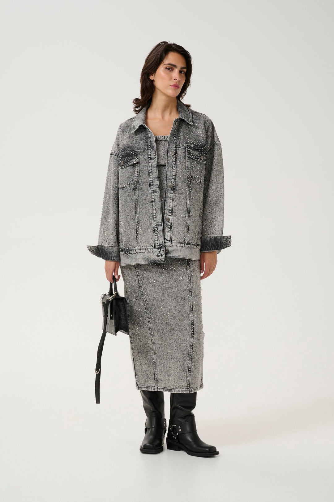 GZzauma Farkkutakki Vintage Grey Wash - Gestuz - My Milou