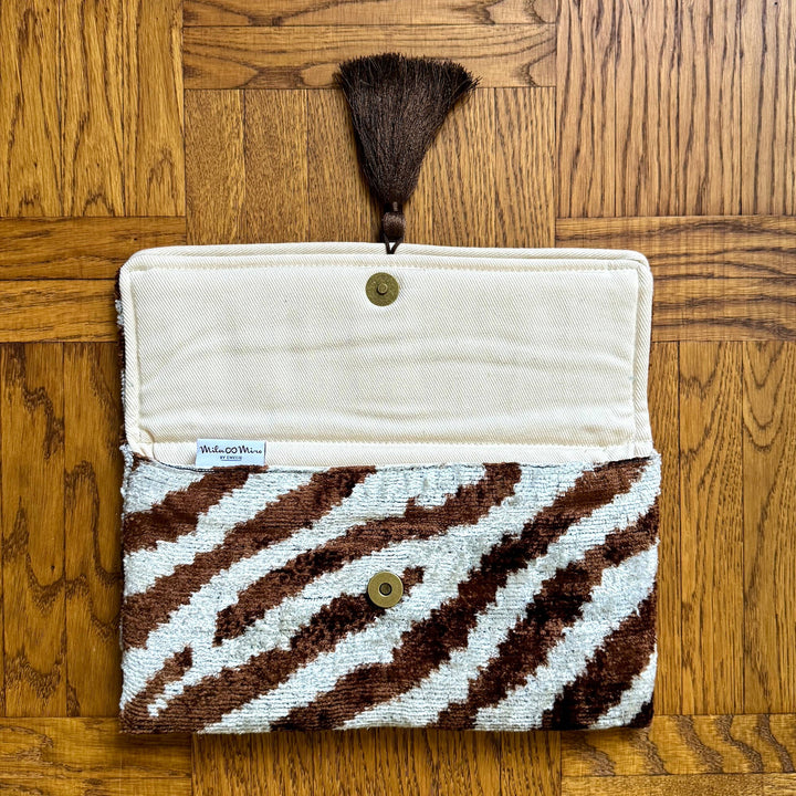 Ikat Clutch Laukku Cap d'Ail - Mila∞Miro by Emelie - My Milou