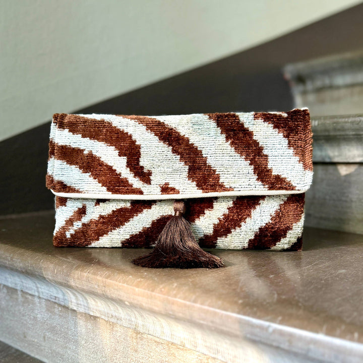 Ikat Clutch Laukku Cap d'Ail - Mila∞Miro by Emelie - My Milou