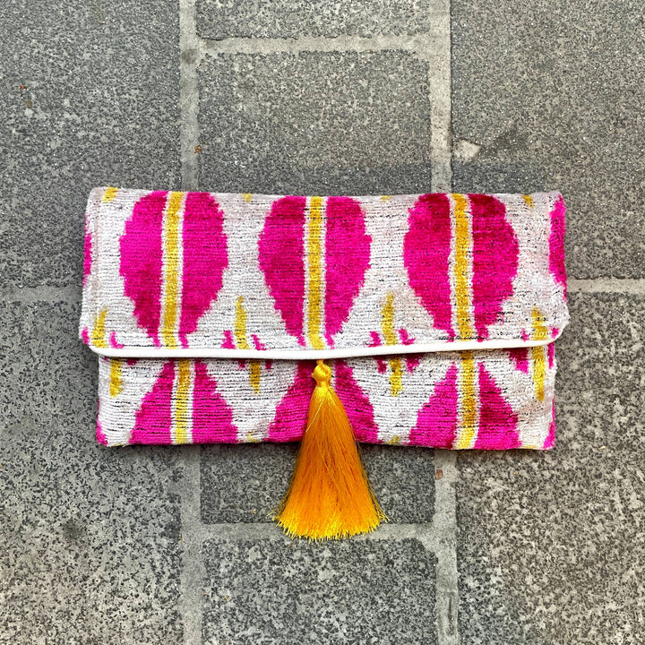 Ikat Clutch Laukku Ibiza - Mila∞Miro by Emelie - My Milou