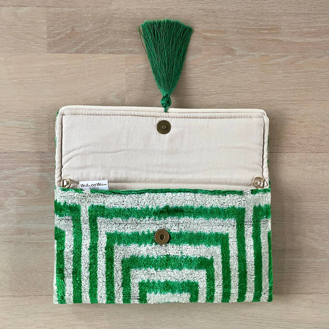 Ikat Clutch Laukku Tuscany - Mila∞Miro by Emelie - My Milou