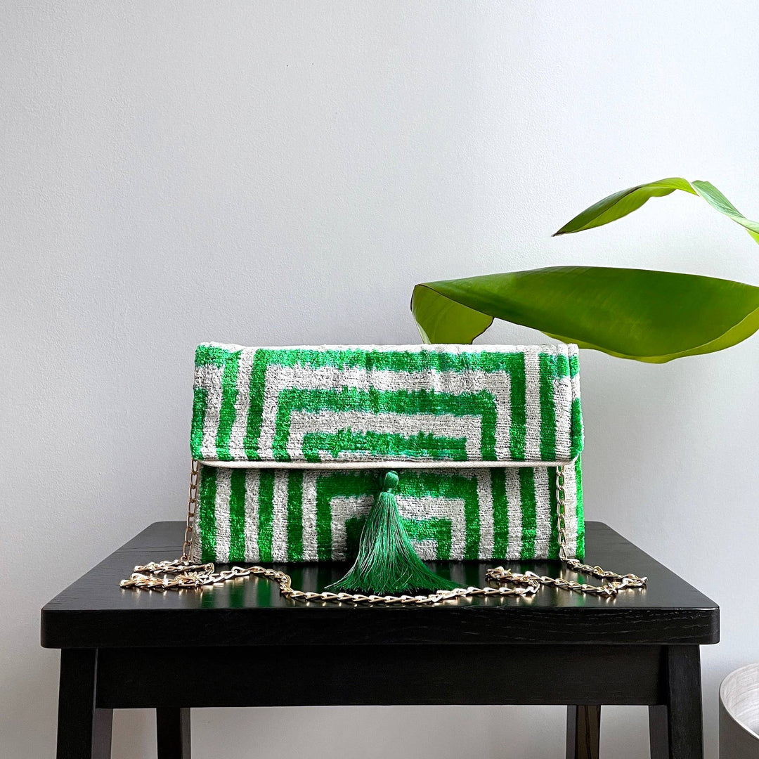 Ikat Clutch Laukku Tuscany - Mila∞Miro by Emelie - My Milou