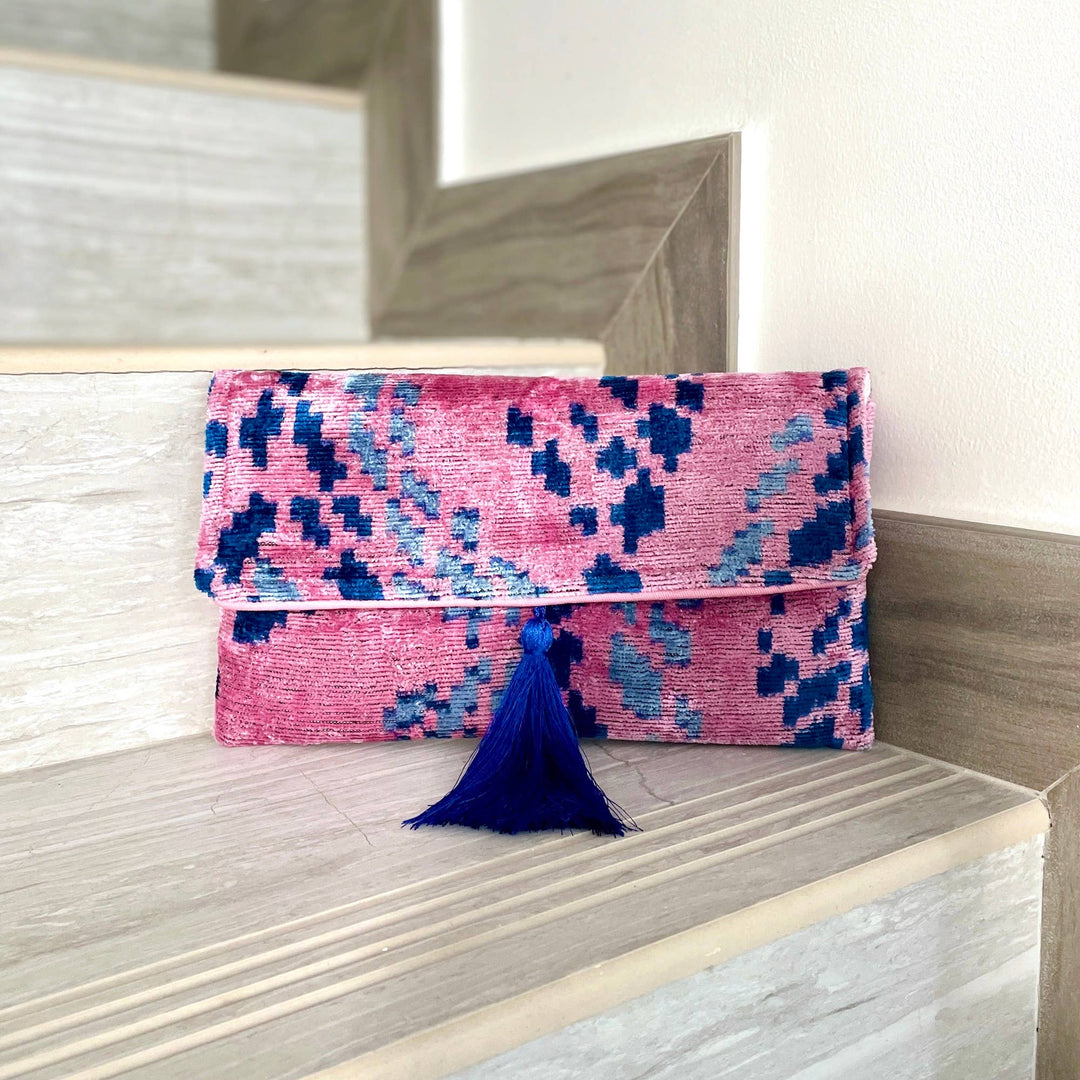 Ikat Clutch Laukku Villefranche - Mila∞Miro by Emelie - My Milou