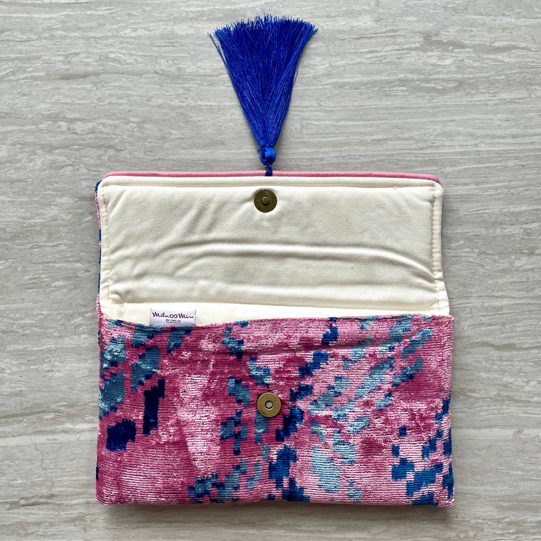 Ikat Clutch Laukku Villefranche - Mila∞Miro by Emelie - My Milou