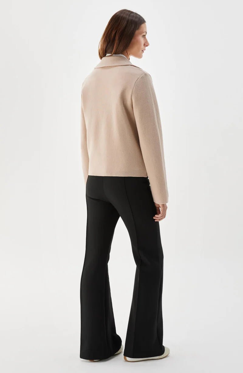 Indra Knitted Wool Jacket Fudge - Busnel - My Milou