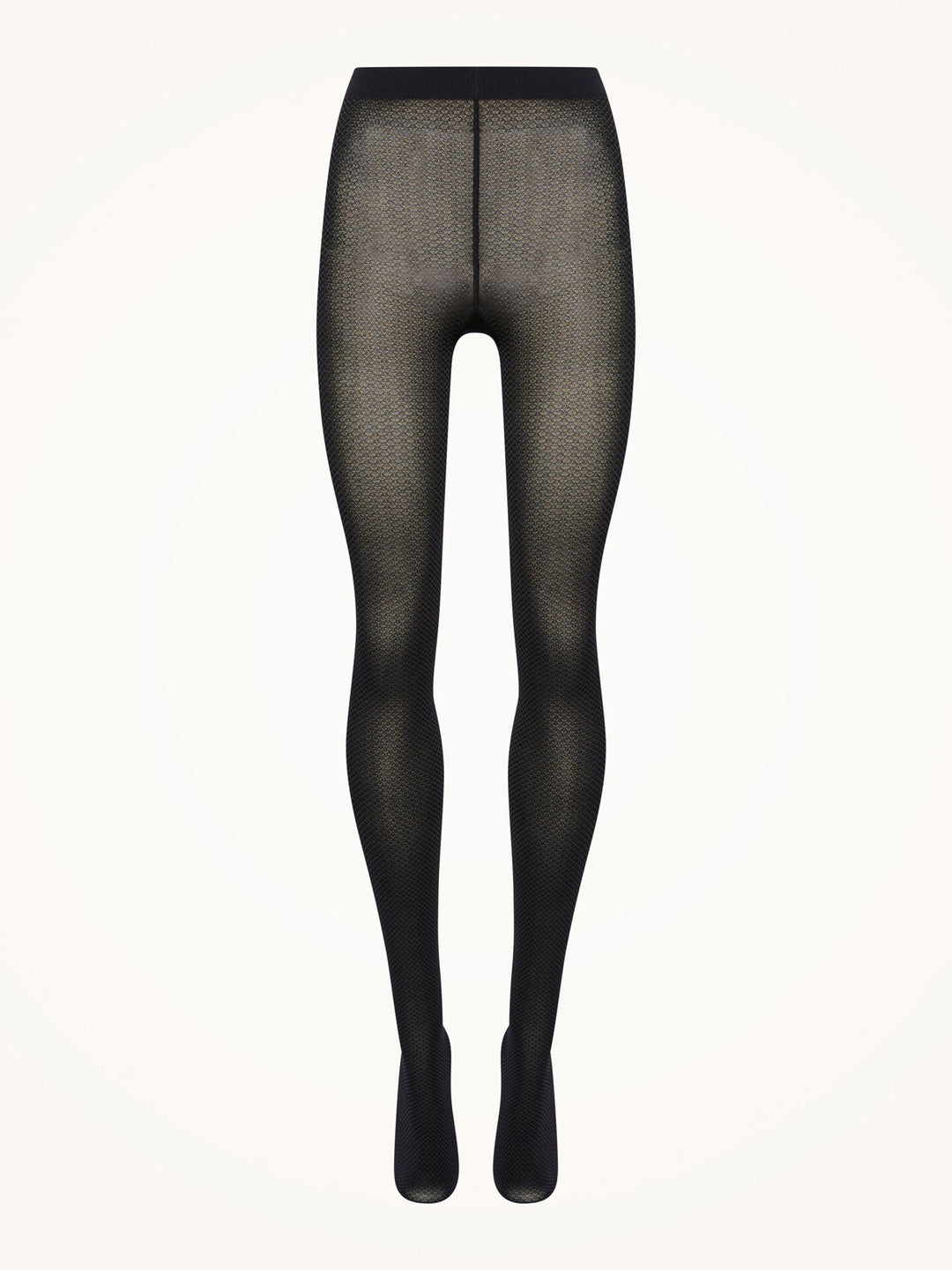 Jacquard Tights Deep Night/Black - Wolford - My Milou