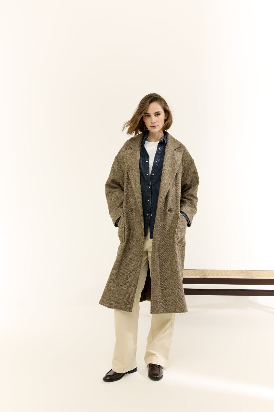 Jaipur Housut Light Beige - JcSophie - My Milou
