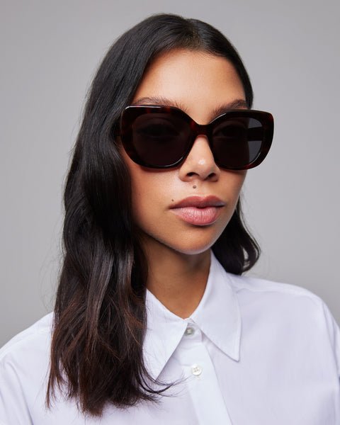 Jessica Aurinkolasit Turtle Brown - GLAS - My Milou