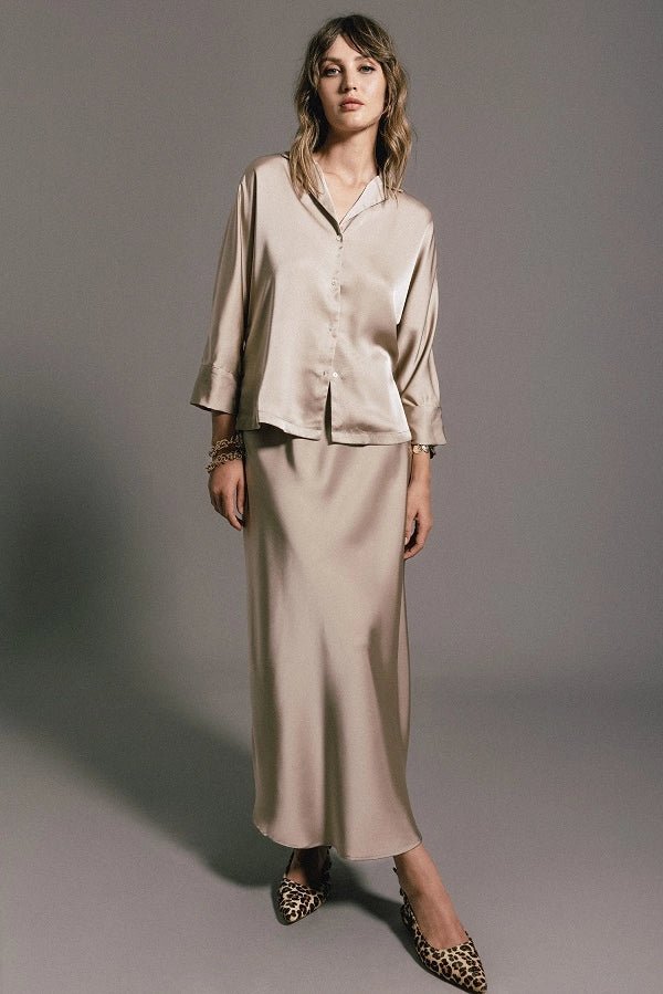 Jolie Heavy Sateen Hame Beige - Lanidor - My Milou