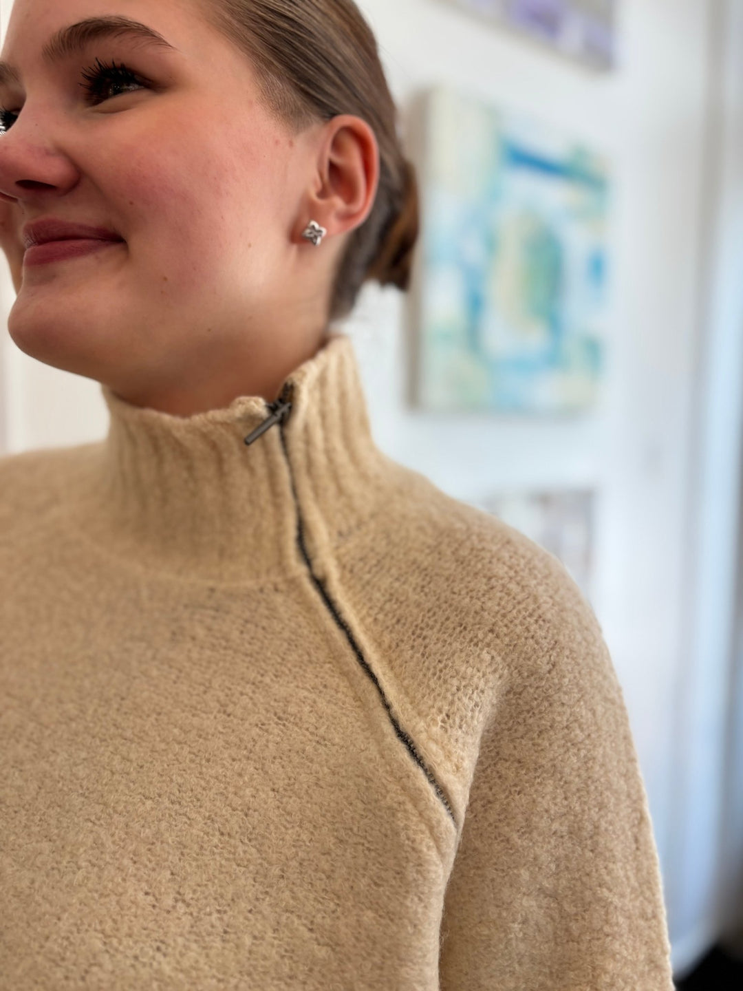 Joplin Neule Light Beige - JcSophie - My Milou