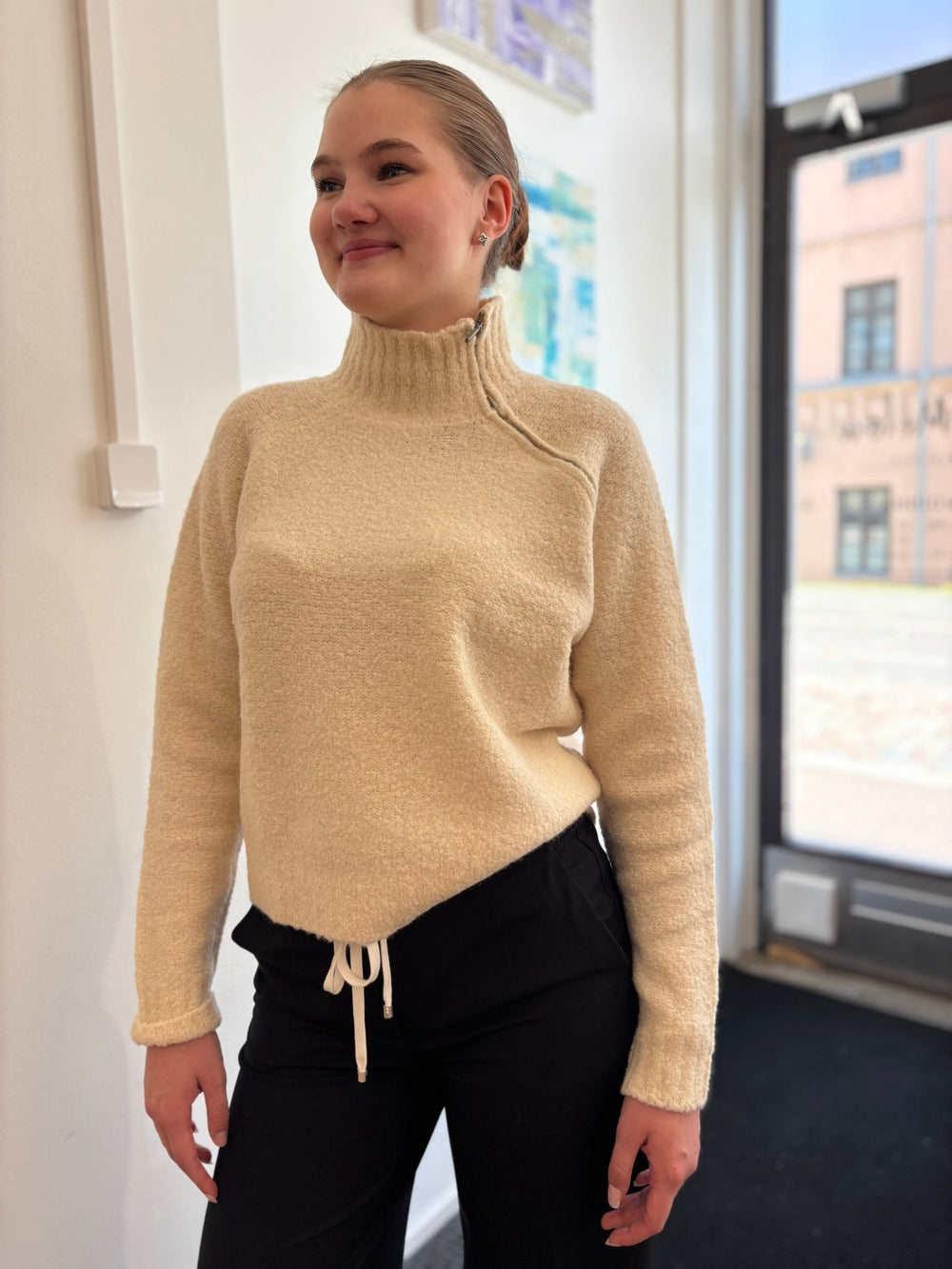 Joplin Neule Light Beige - JcSophie - My Milou