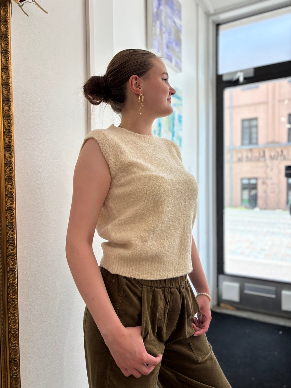 Jordan Neuleliivi Light Beige - JcSophie - My Milou