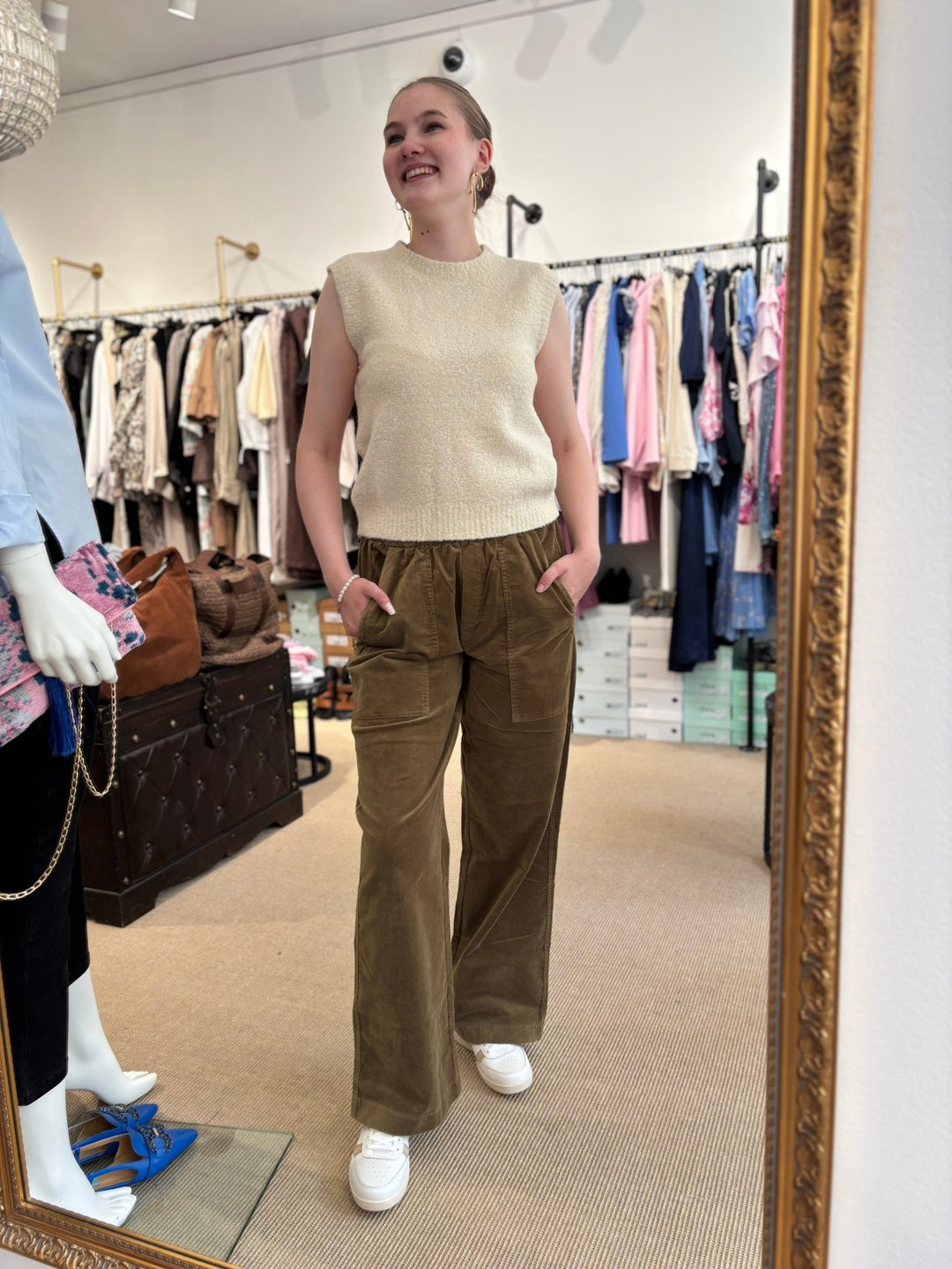 Jordan Neuleliivi Light Beige - JcSophie - My Milou