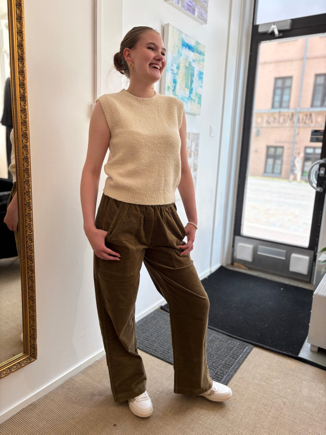 Jordan Neuleliivi Light Beige - JcSophie - My Milou