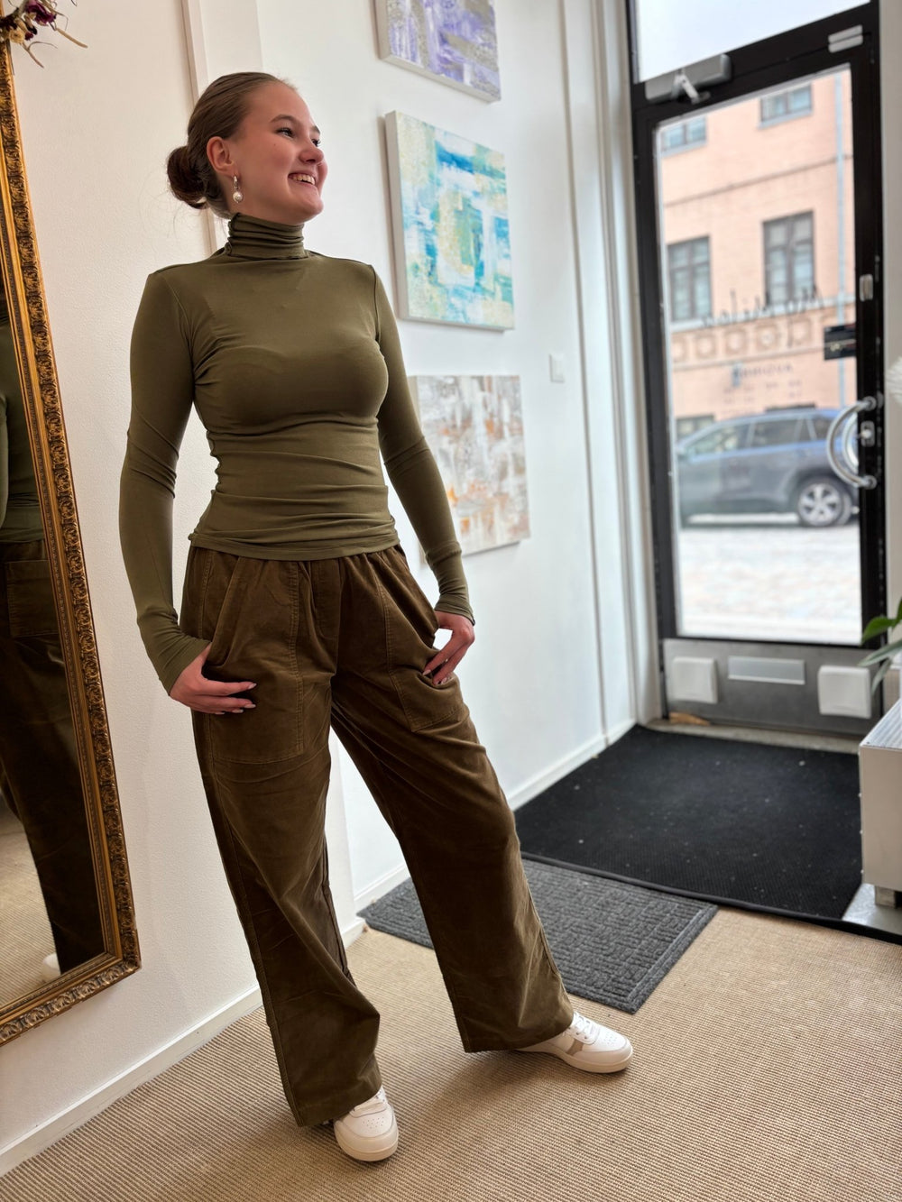 Joseffa Poolopaita Olive Green - JcSophie - My Milou