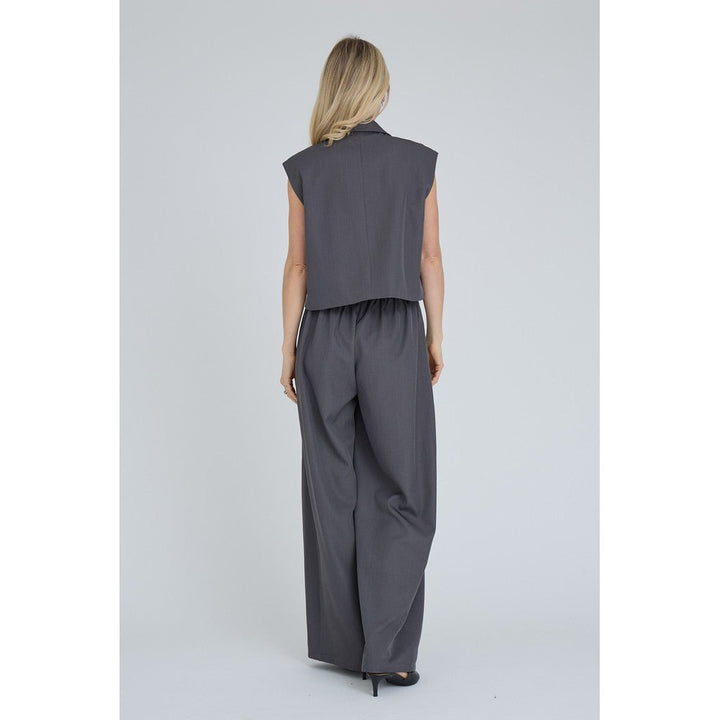 Jula Housut Medium Grey Melange - A-VIEW - My Milou