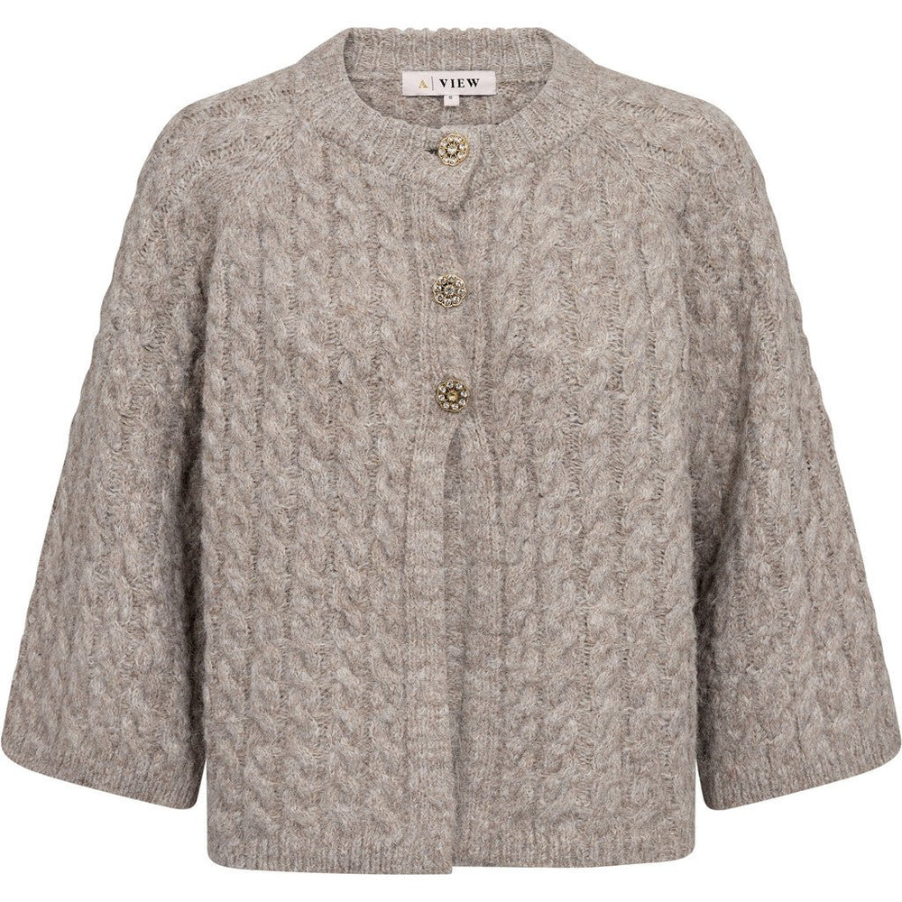 Kabba Neuletakki Light Brown - A-VIEW - My Milou