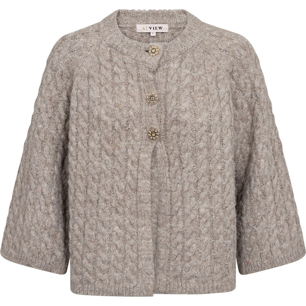 Kabba Neuletakki Light Brown - A-VIEW - My Milou