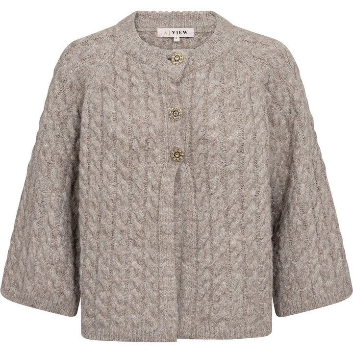Kabba Neuletakki Light Brown - A-VIEW - My Milou