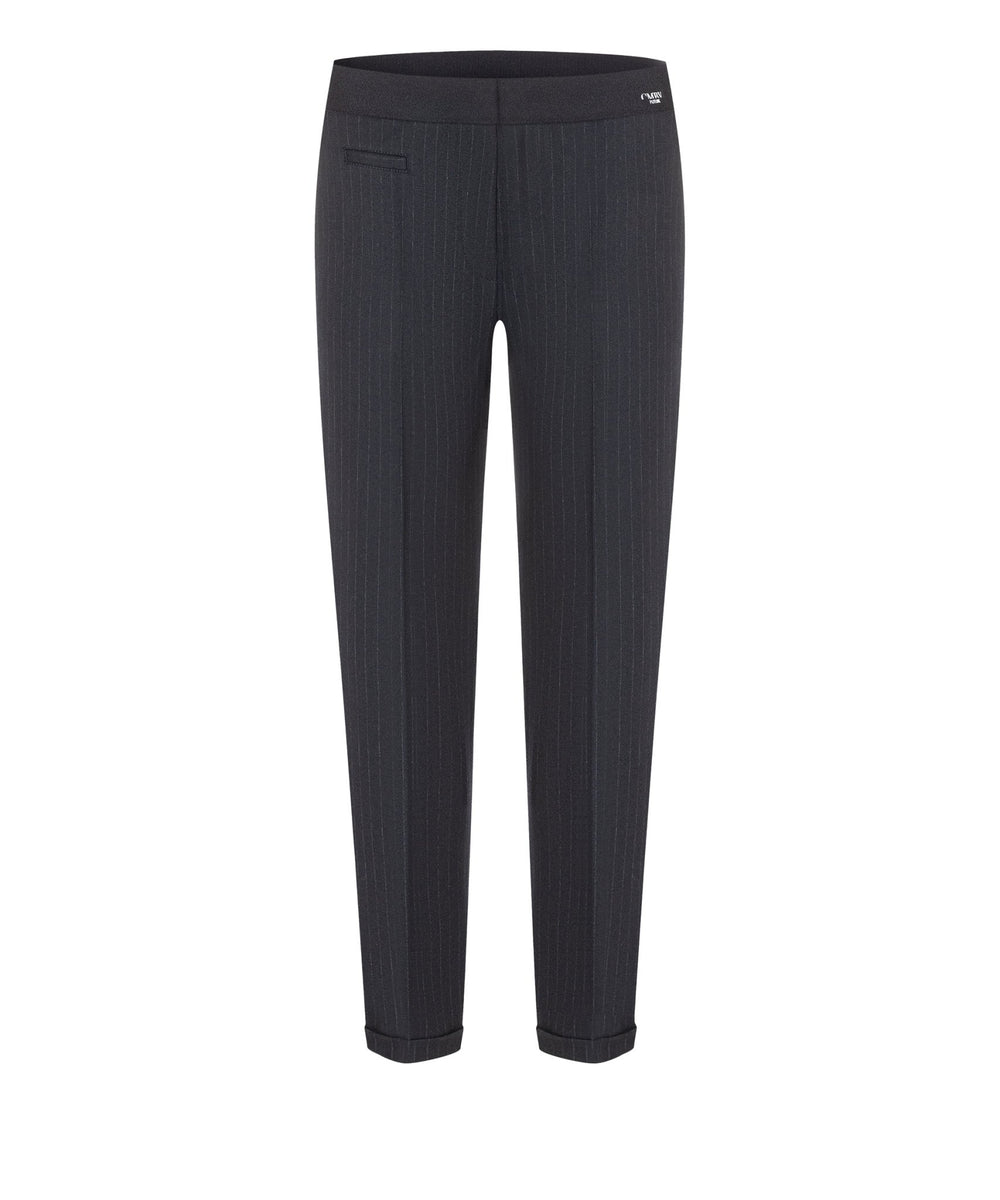 Kim Housut Pin Stripe Deep Midnight - Cambio - My Milou