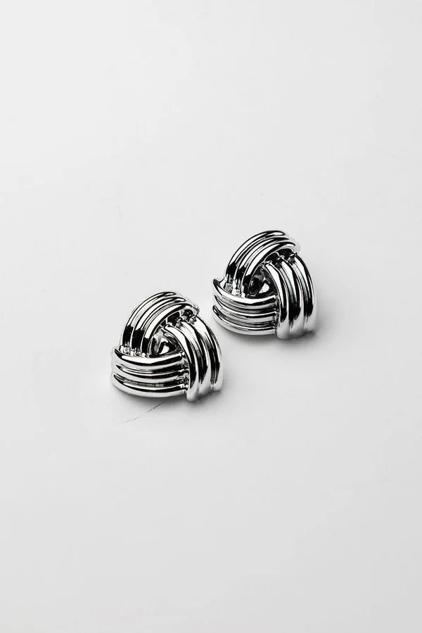 Knot Stud Silver - BOW19 - My Milou