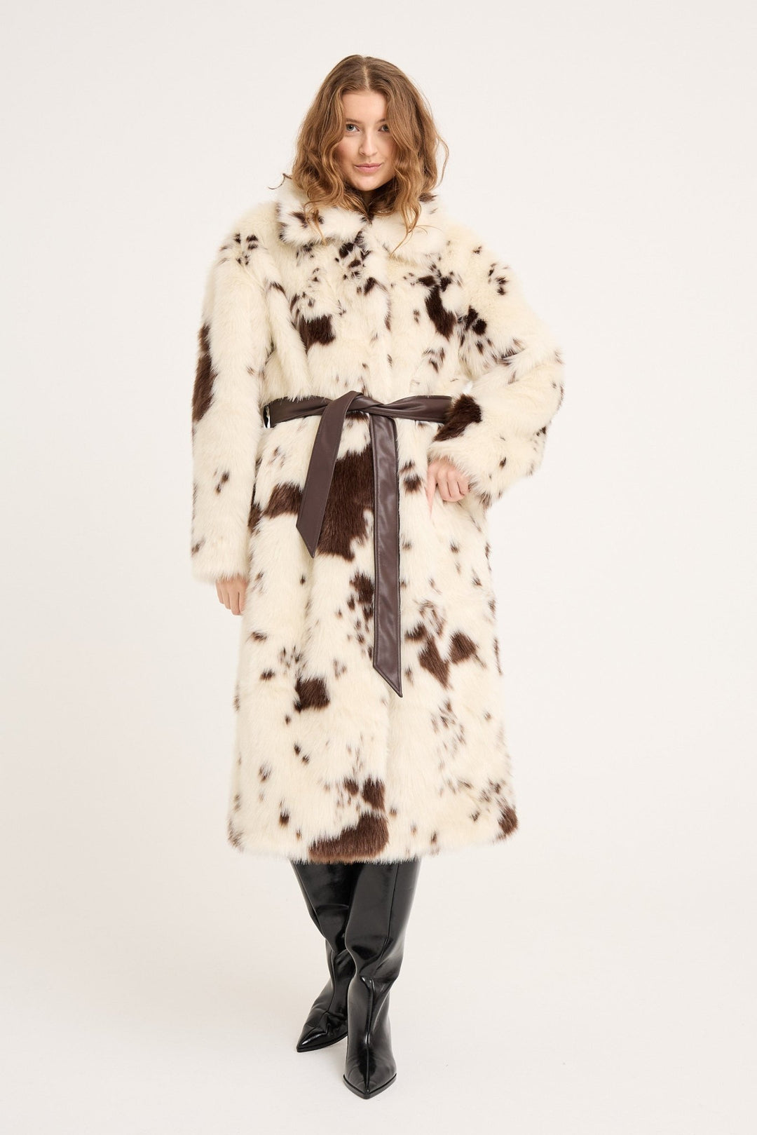 Kolvina Takki Brown/White - A - VIEW - My Milou