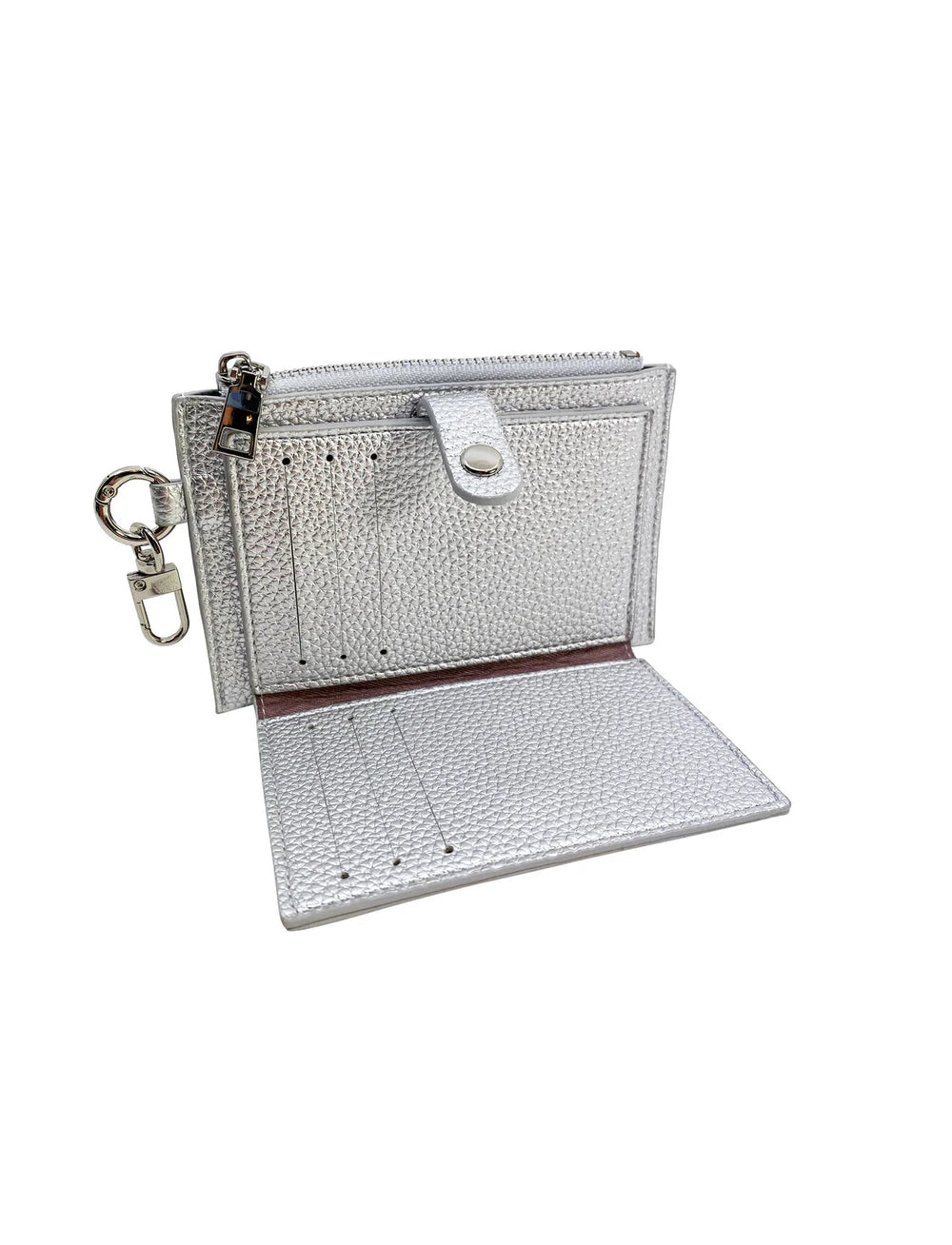 Kortti - ja kolikkolompakko Silver - IN SUNNY MOOD - My Milou