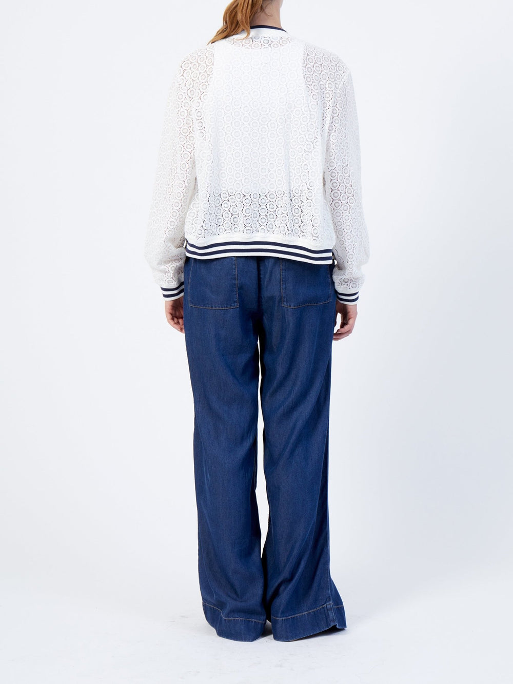Krista Lace Bomber Summer White - French Connection - My Milou