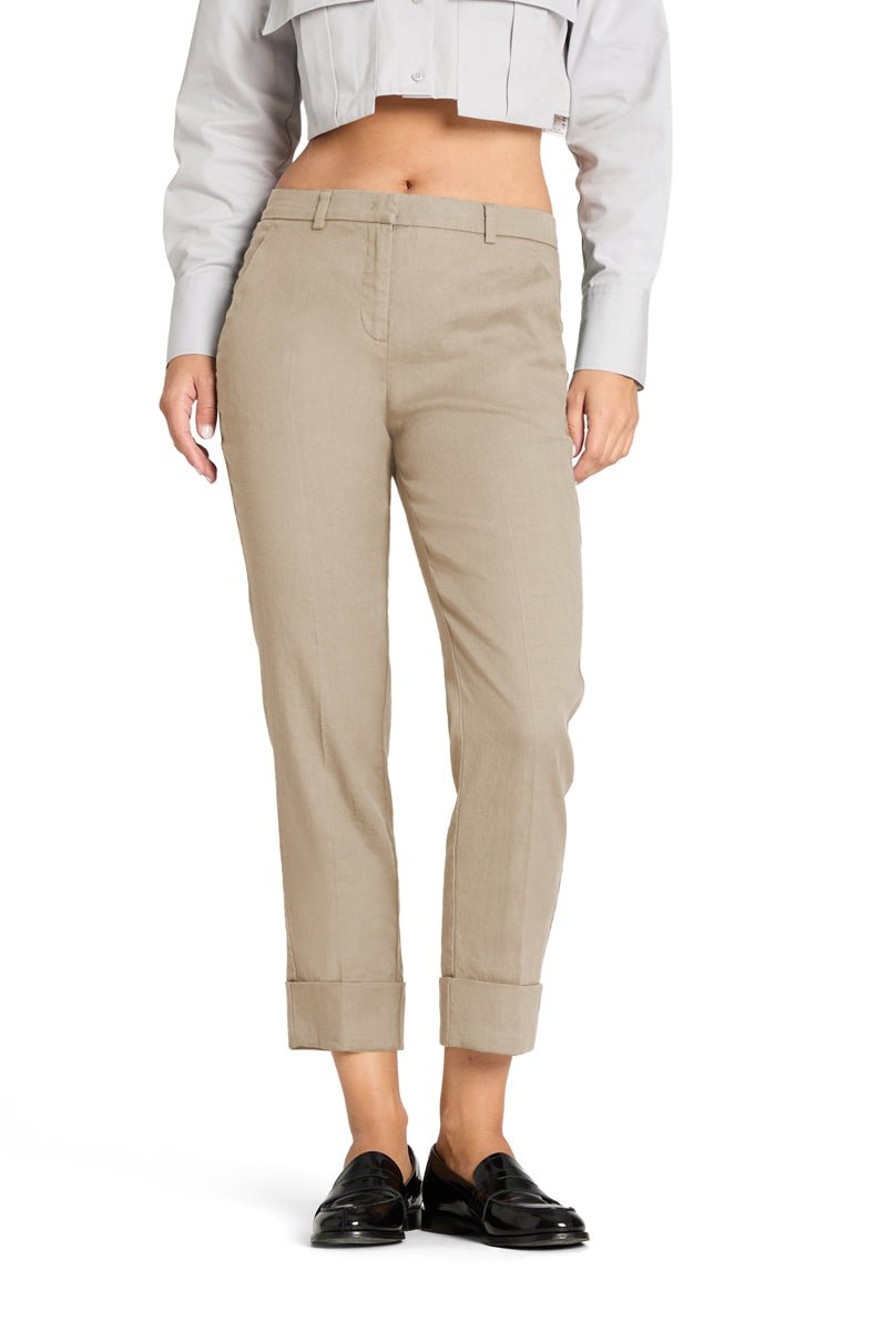 Krystal Housut Biscuit Suede - Cambio - My Milou