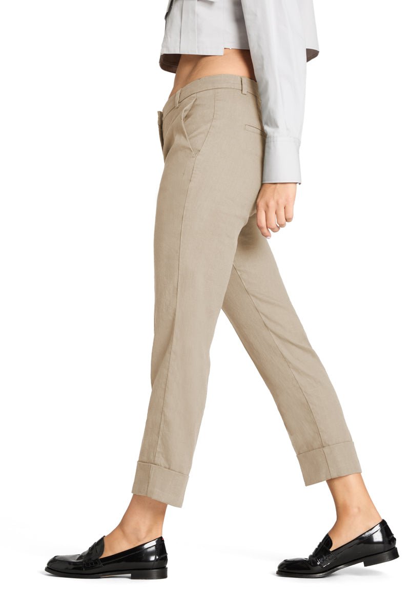 Krystal Housut Biscuit Suede - Cambio - My Milou