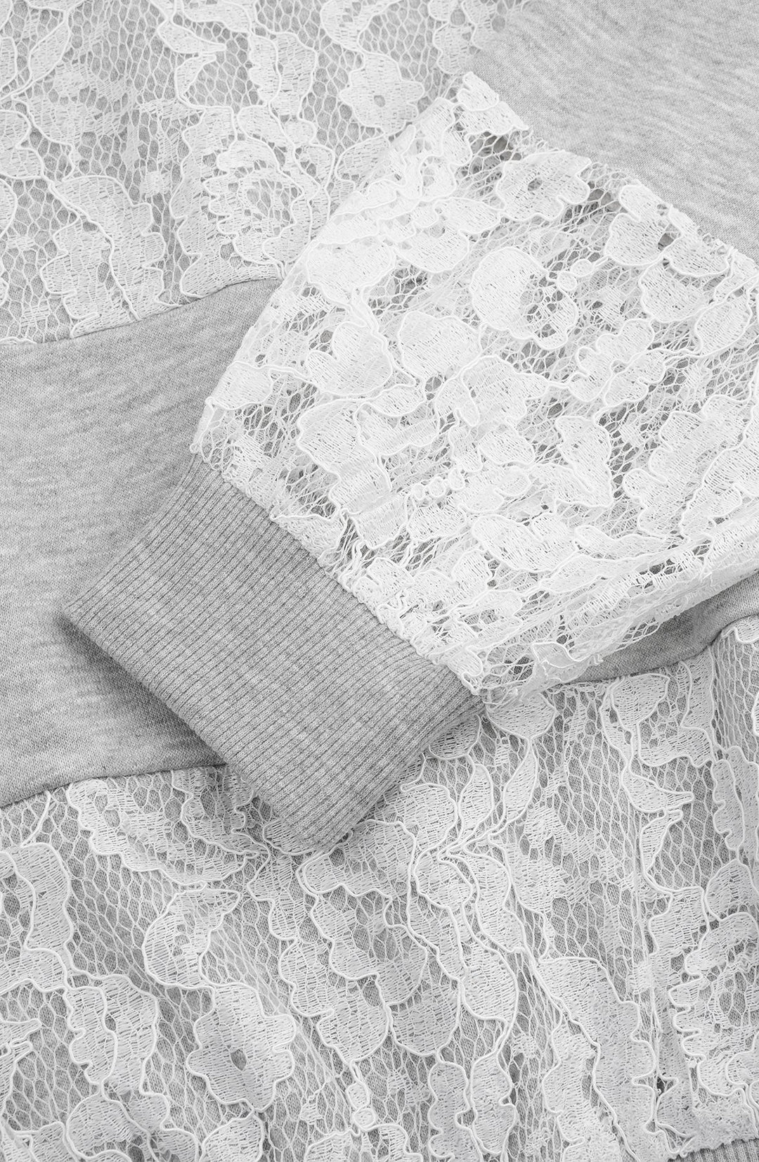 Lace Sweater Grey - AMAYA AMSTERDAM - My Milou