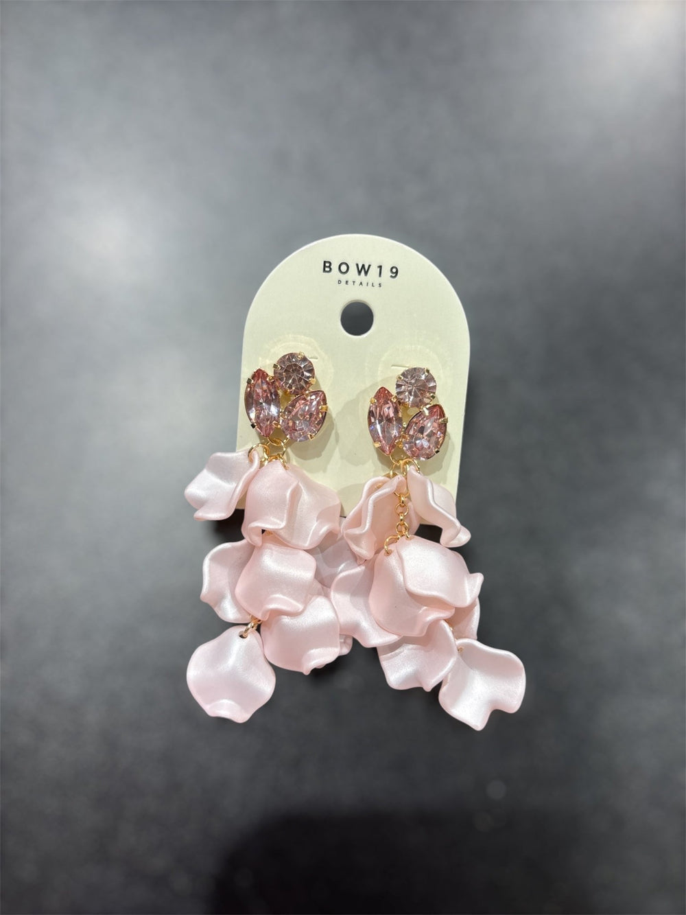 Leaf Stone Korvakorut Light Pink - BOW19 - My Milou