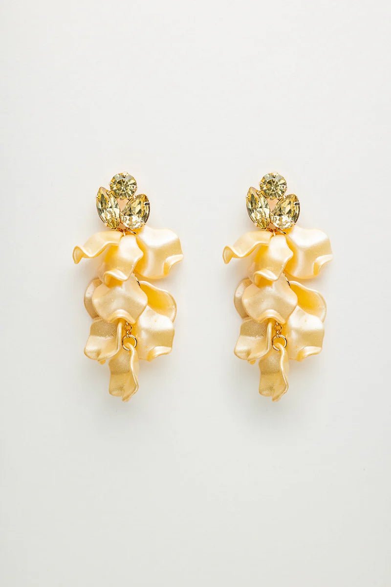 Leaf Stone Korvakorut Light Yellow - BOW19 - My Milou