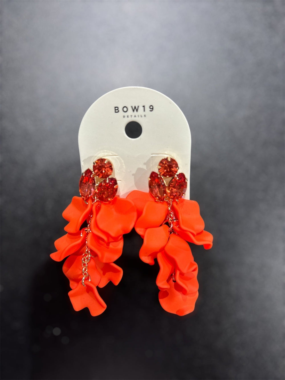 Leaf Stone Korvakorut Orange - BOW19 - My Milou