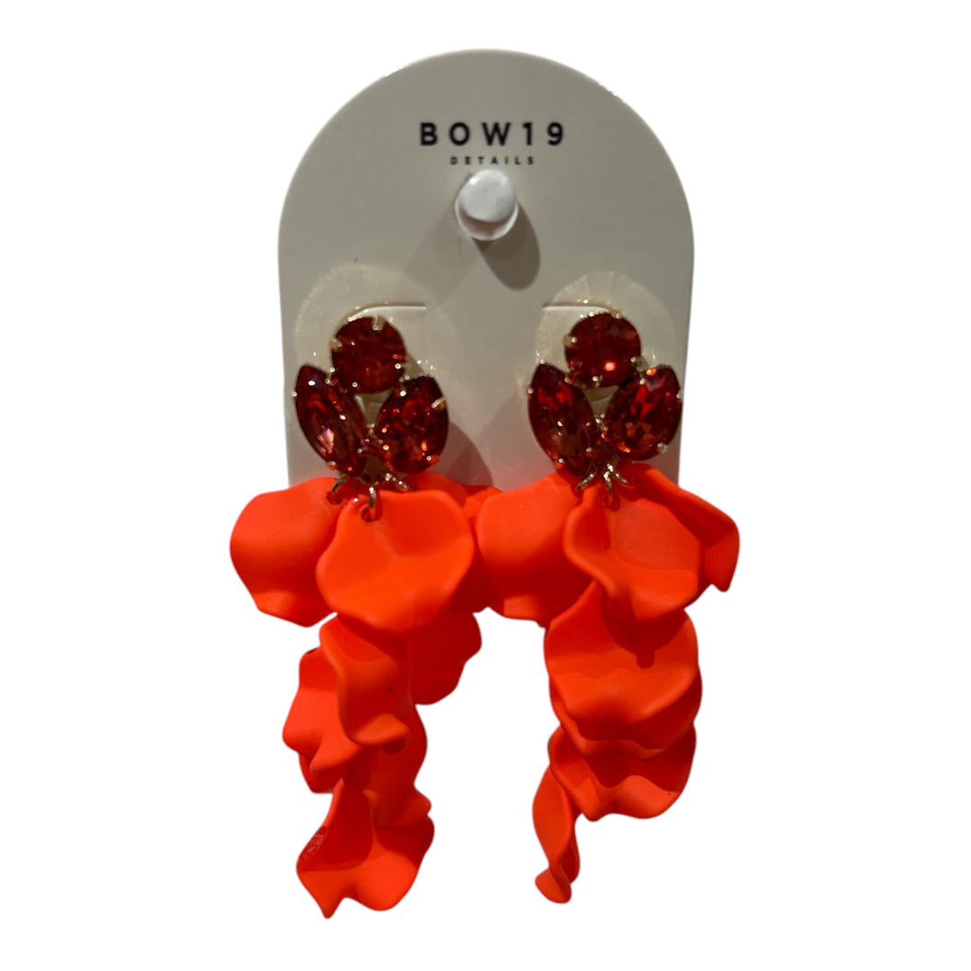 Leaf Stone Korvakorut Orange - BOW19 - My Milou