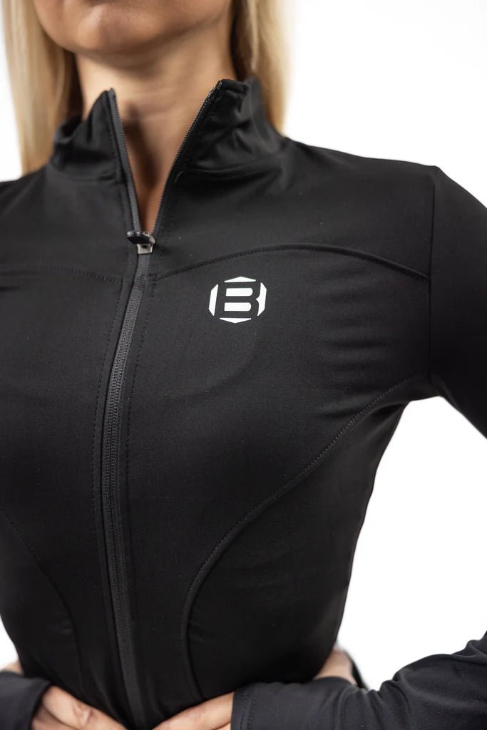 Lightweight Training Jacket Deep Black - BULKKINEN - My Milou