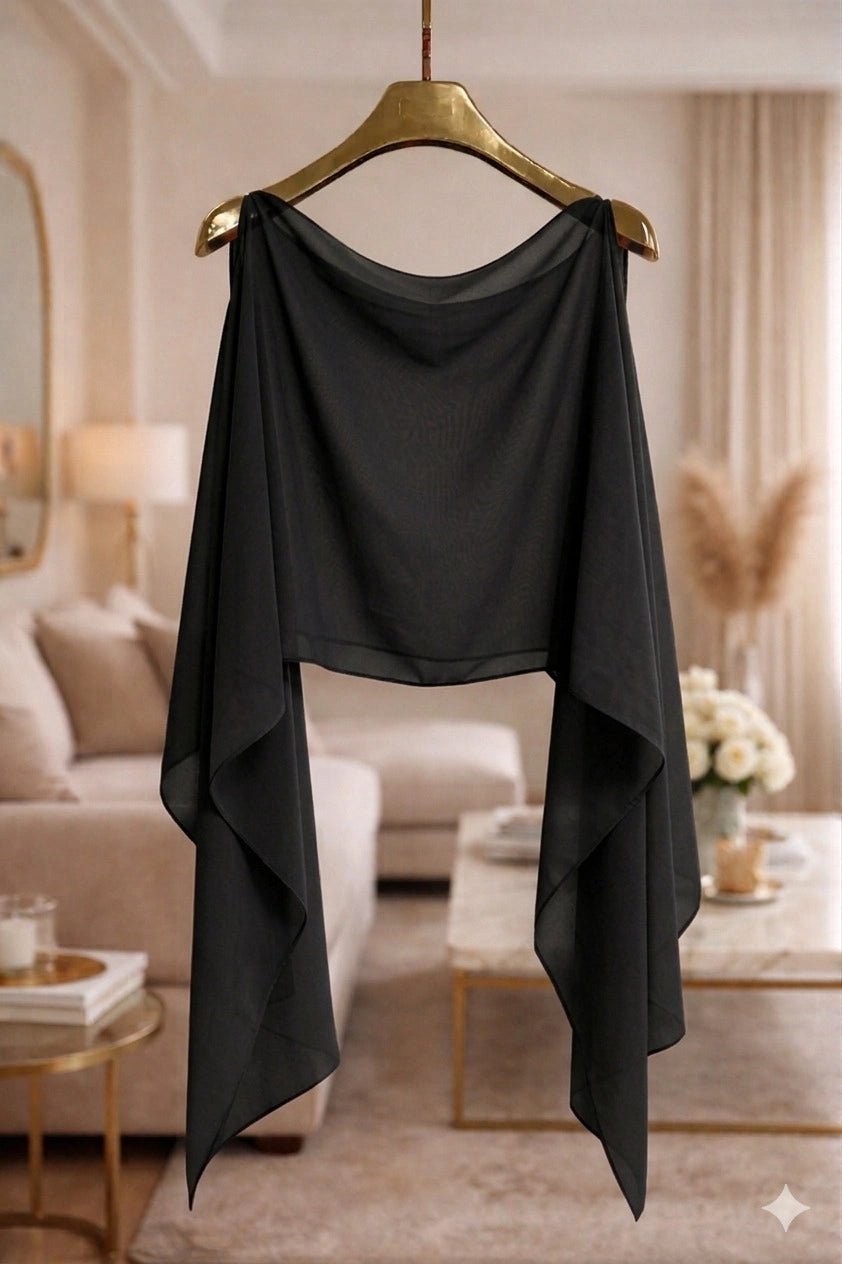 Lilia Hartiahuivi/Pusero Black One Size - CHOKLATE PARIS - My Milou