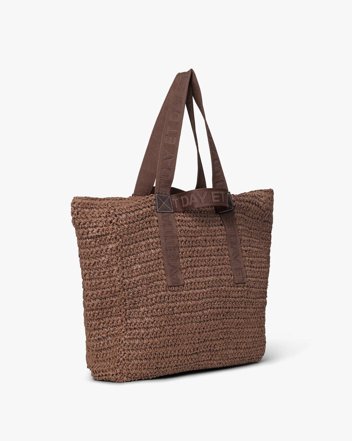 Logo Band Straw Laukku Chestnut - DAY ET - My Milou
