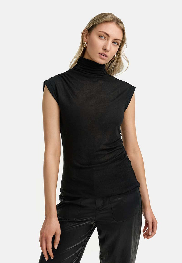 Luna Turtleneck Toppi Black - CATNOIR - My Milou