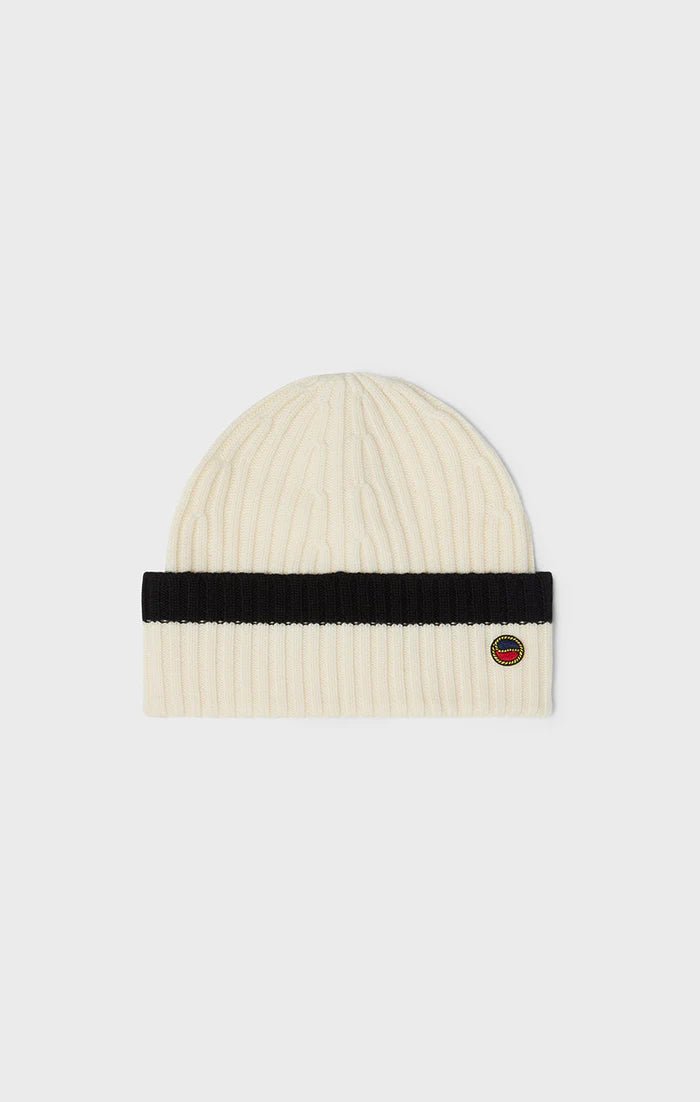 Malin Striped Beanie Ecru One Size - Busnel - My Milou