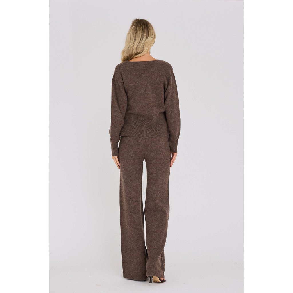 Merino Neulehousut Brown - A-VIEW - My Milou