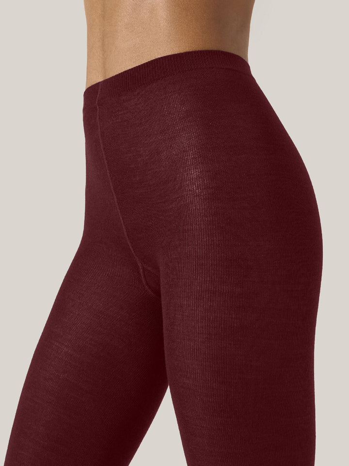 Merino Sukkahousut Midnight Red - Wolford - My Milou