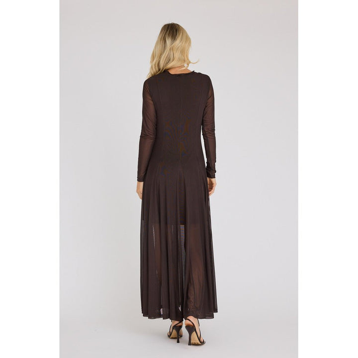 Messa Mesh Mekko Dark Brown - A-VIEW - My Milou