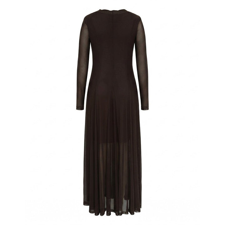 Messa Mesh Mekko Dark Brown - A-VIEW - My Milou