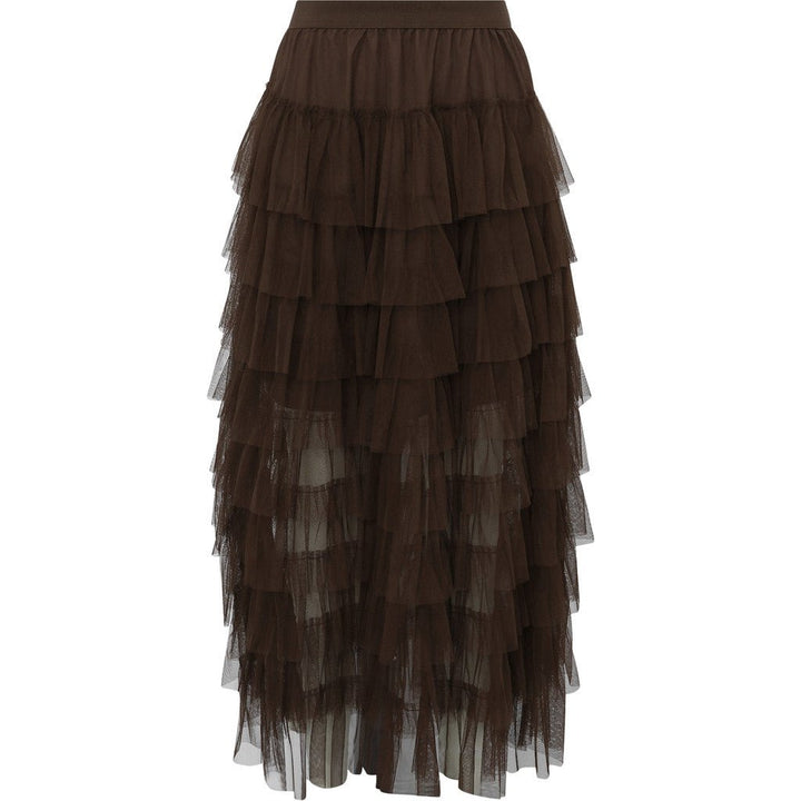 Miranda Tulle Hame Dark Brown - A-VIEW - My Milou