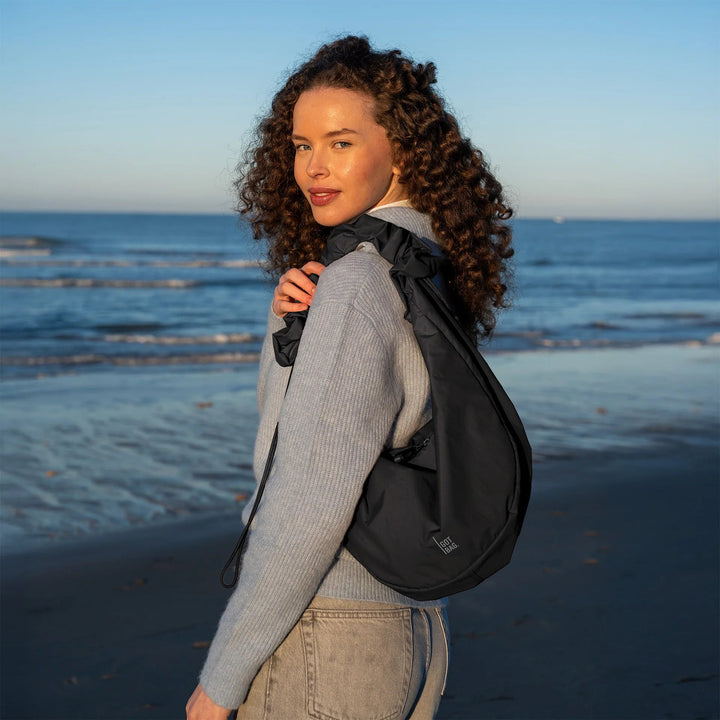 Moon Bag Ruffle Black - GOT BAG. - My Milou