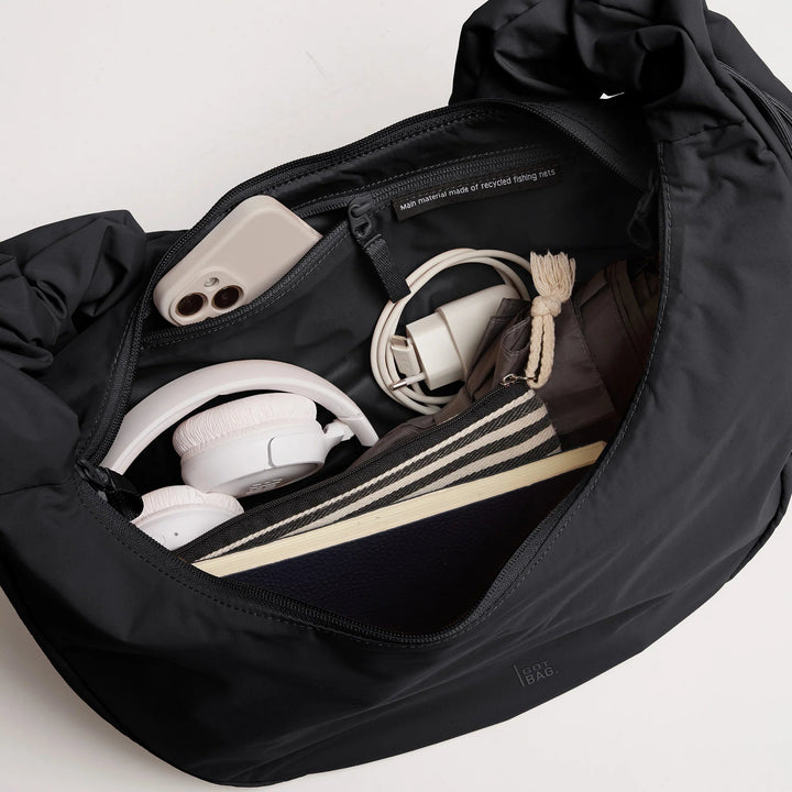 Moon Bag Ruffle Black - GOT BAG. - My Milou