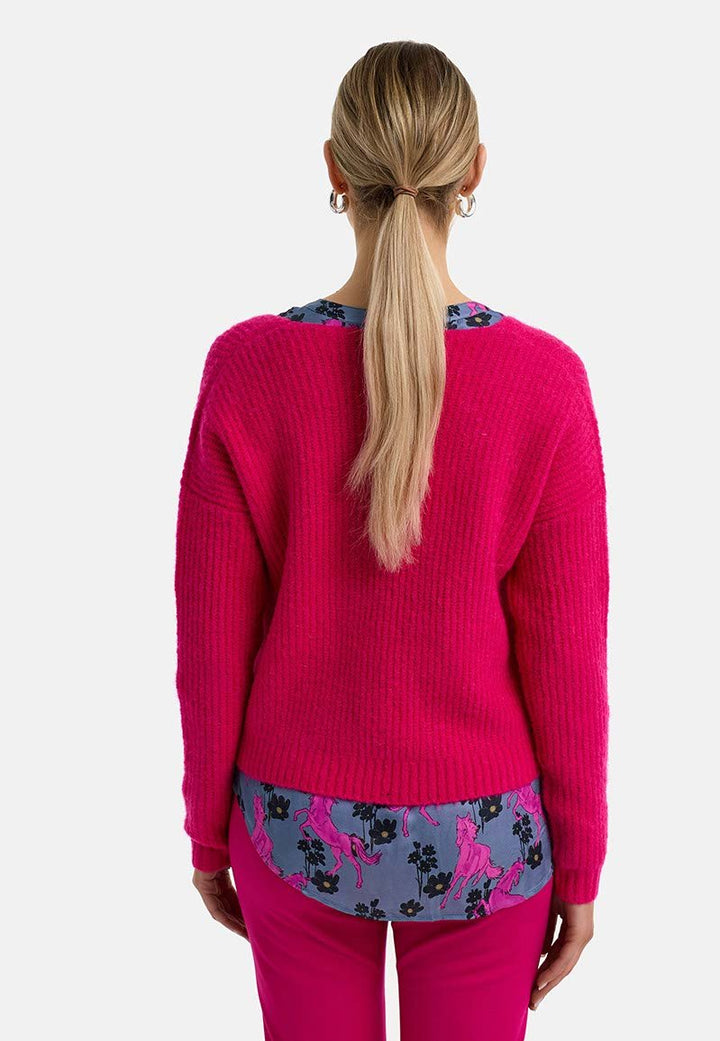 Neuletakki Pink Berry - CATNOIR - My Milou